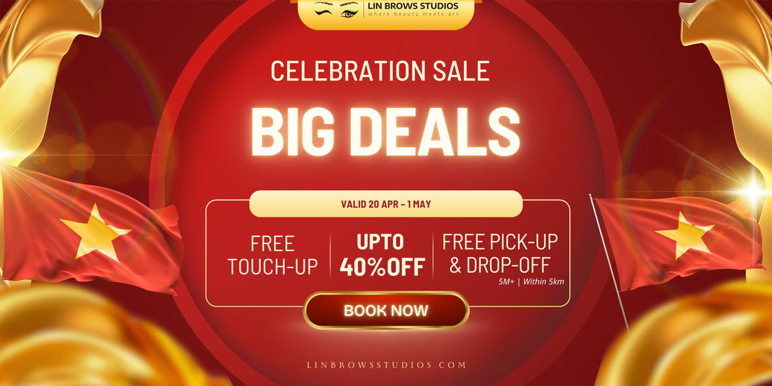 LIN BROWS STUDIOS VIETNAM HOLIDAY SEASON SPECIAL - UP TO 40% OFF
