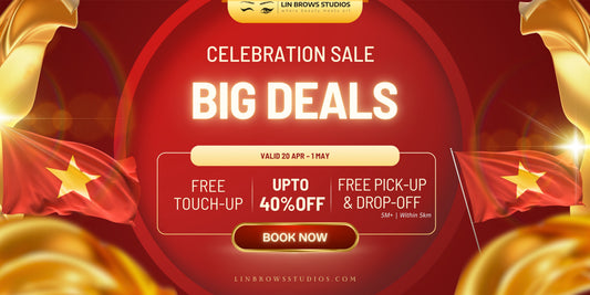 LIN BROWS STUDIOS VIETNAM HOLIDAY SEASON SPECIAL - UP TO 40% OFF